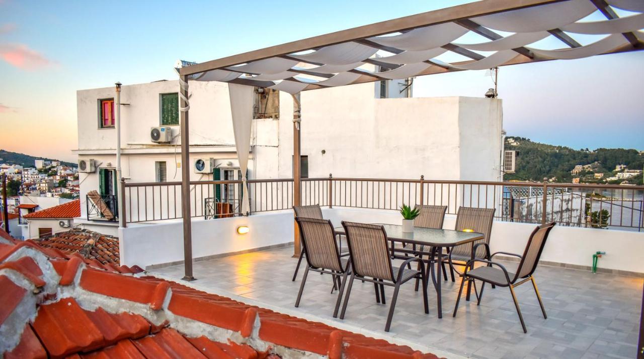 La Maison Plakes Rooftop Apt Skiathos-stad Buitenkant foto