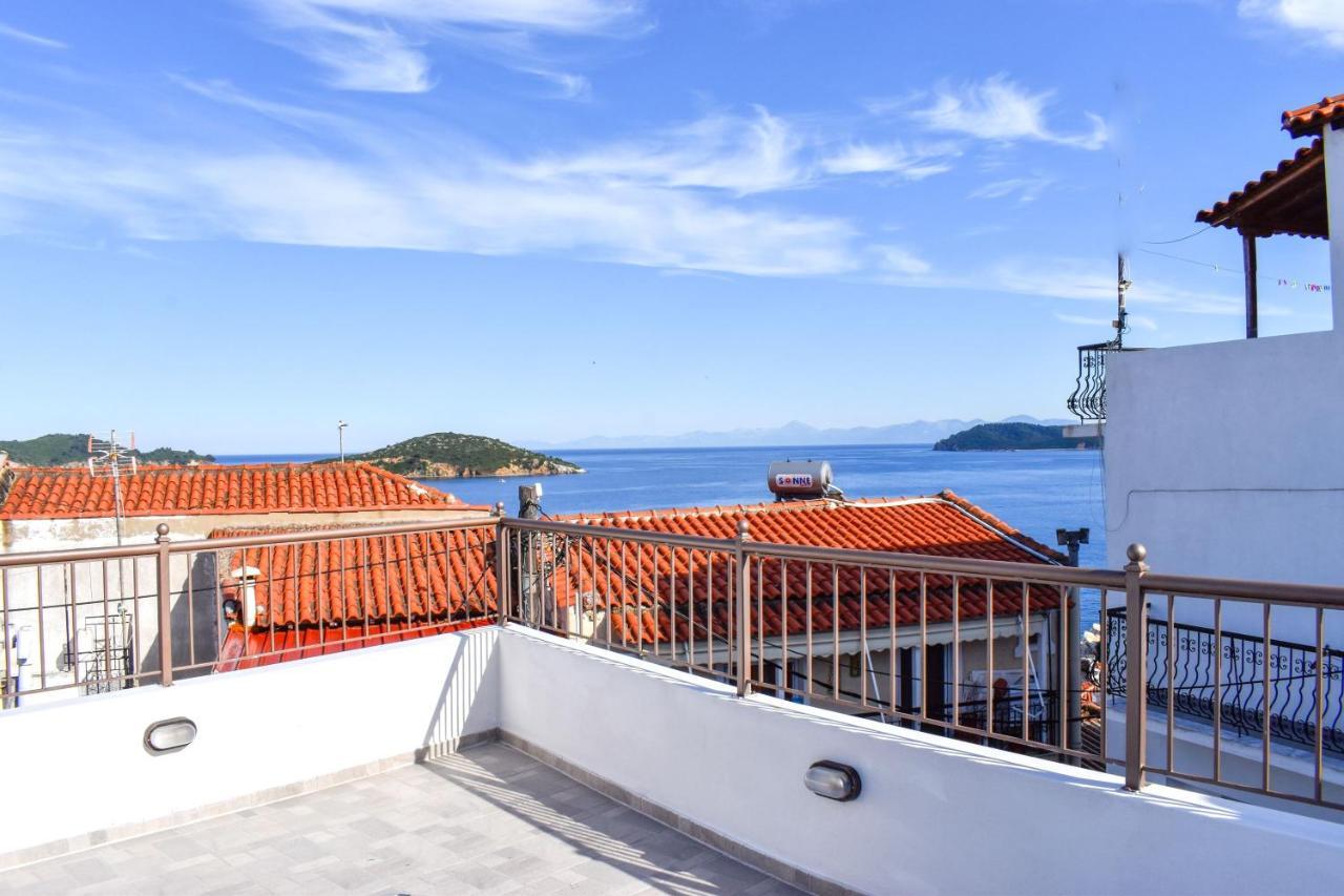 La Maison Plakes Rooftop Apt Skiathos-stad Buitenkant foto